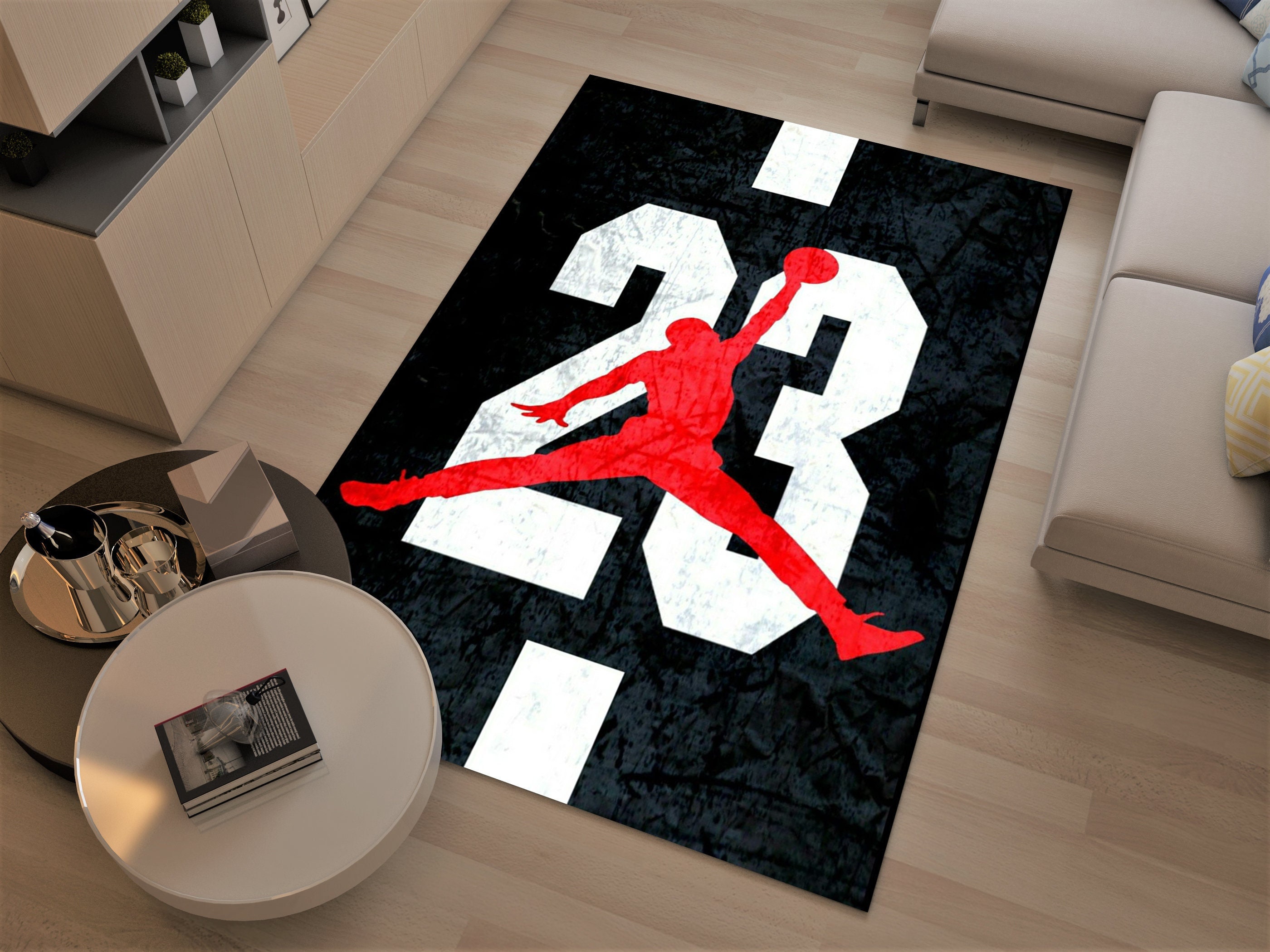 New Square Rug| Air Sneaker Hyperbeast Basketball Carpet Personalized Carpet Giftcustomizable Rug For Decorationfan Carpet Area Rugsneaker Rug - Jordan Area Rug