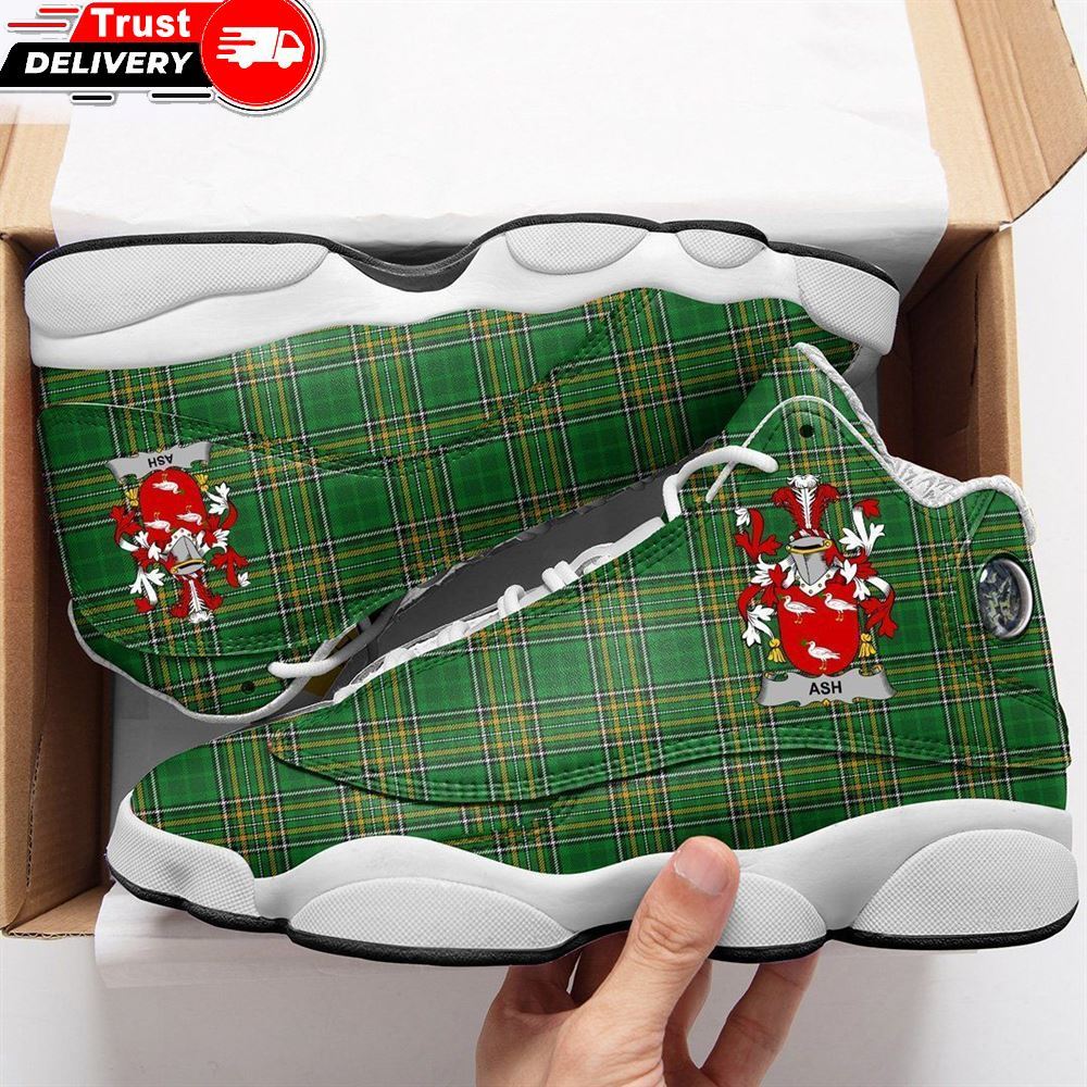 Jordan 13 Shoes, Ash Ireland High Top Sneakers