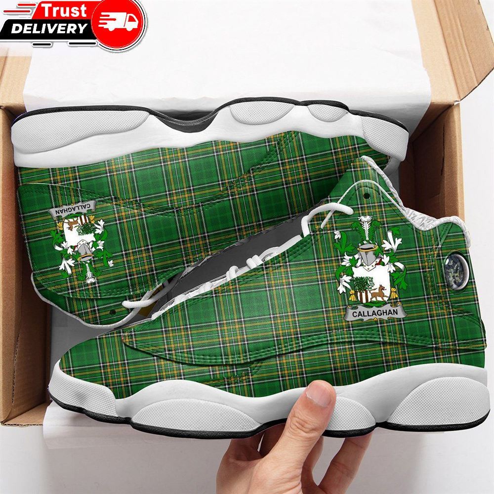 Jordan 13 Shoes, Callaghan Or Ocallaghan Ireland High Top Sneakers