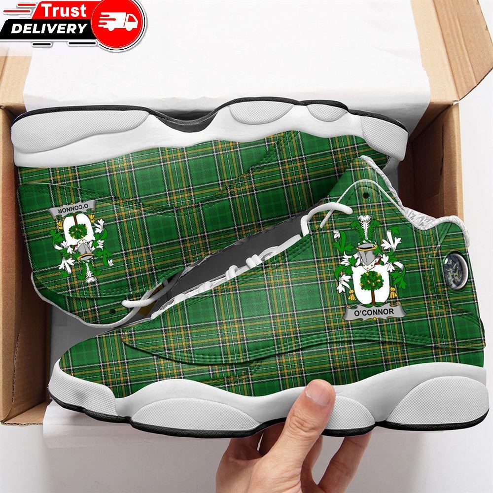 Jd 13 Shoes, Connor Or Oconnor Faly Ireland High Top Sneakers