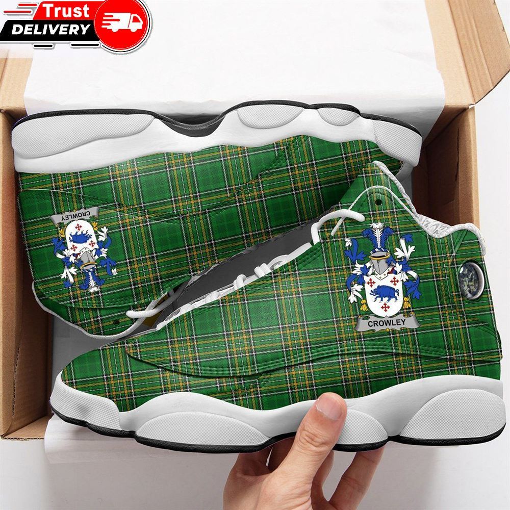 Jd 13 Shoes, Crowley Or Ocrouley Ireland High Top Sneakers