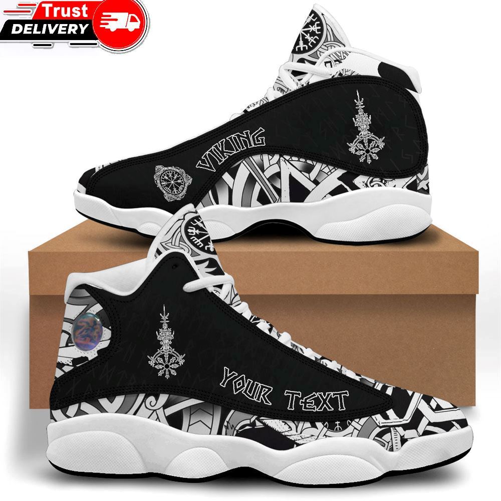 Jordan 13 Sneaker, Custom Dark Grunge Magic Sneakers