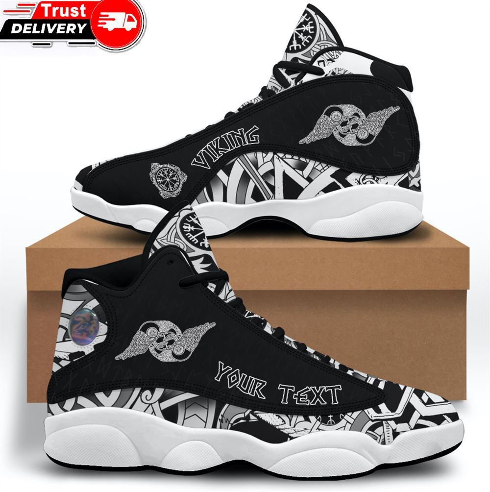 Jordan 13 Shoes, Custom Seamless Background With Chain Wings Sneakers