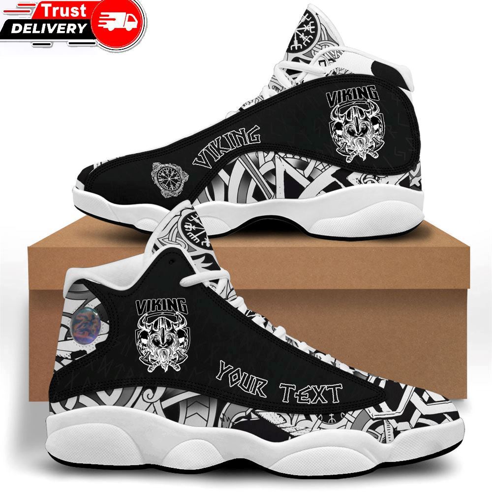 Jordan 13 Shoes, Custom Warrior With Skull Sneakers