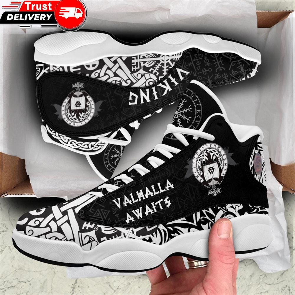 Jd 13 Sneaker, Valhalla Awaits High Top Sneakers Shoes A31