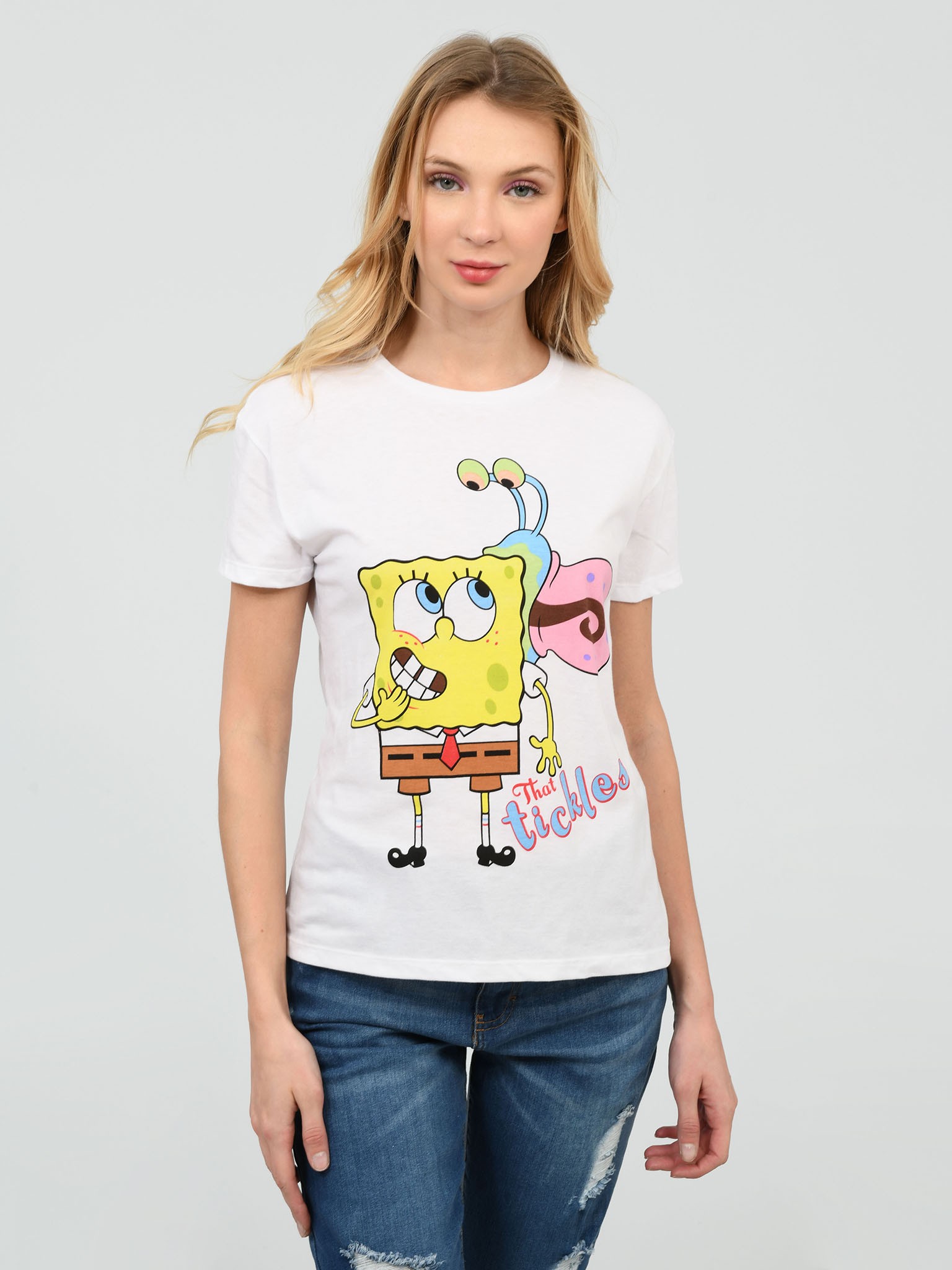 Gangster Spongebob - That Tickles Plus Size Up To 5xl | Gangster Spongebob 2d Shirt
