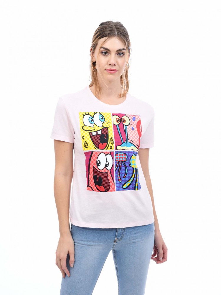 Gangster Spongebob With Friend T-shirt Plus Size Up To 5xl | Gangster Spongebob 2d Shirt