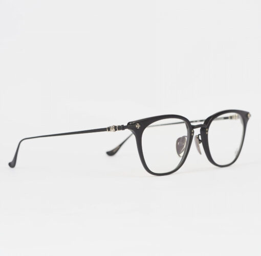 Chrome Hearts Glasses Sunglasses SHAGASS 51 – MATTE BLACKSILVER 1