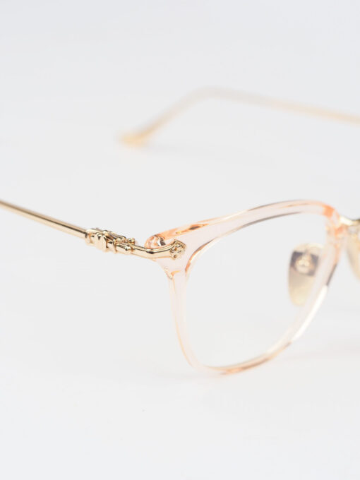 Chrome Hearts Glasses Sunglasses SHAGASS 51 – PINK CRYSTALGOLD PLATED 2