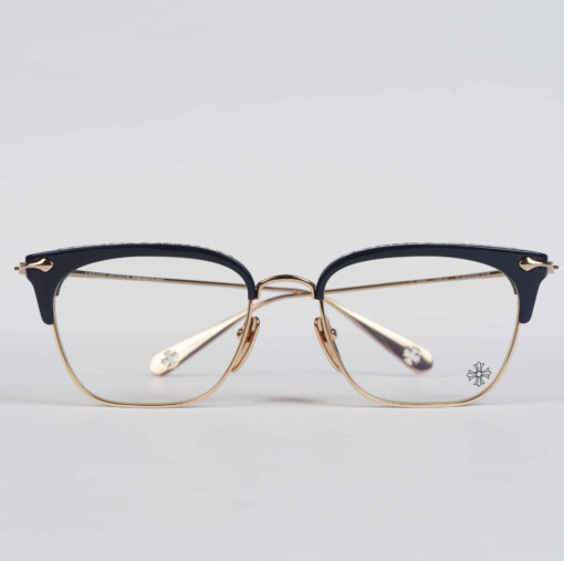 Chrome Hearts Glasses Sunglasses SLUNTRADICTION 52 – BLACKGOLD PLATED 4