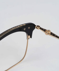 Chrome Hearts Glasses Sunglasses SLUNTRADICTION 52 – BLACKGOLD PLATED 6