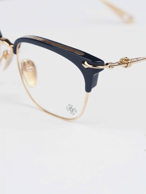 Chrome Hearts Glasses Sunglasses SLUNTRADICTION 52 – P.COCKGOLD PLATED 4
