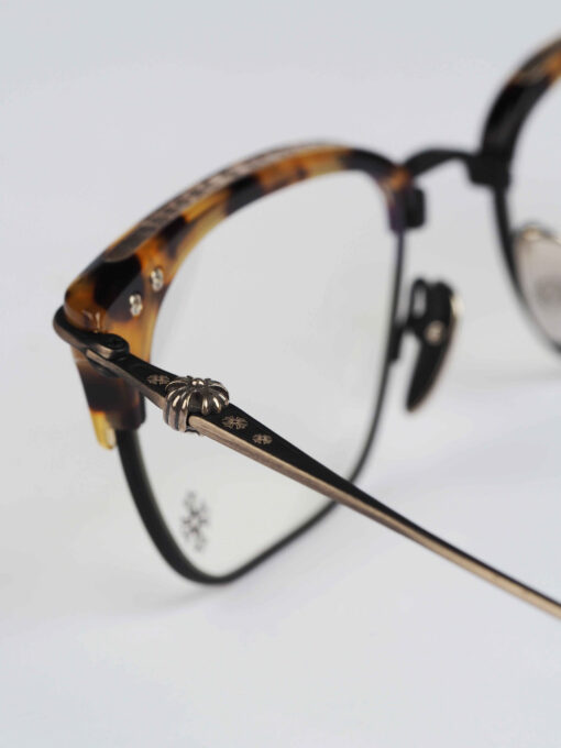 Chrome Hearts Glasses Sunglasses SLUNTRADICTION 54 – TOKYO TORTOISEANTIQUE GOLD 3
