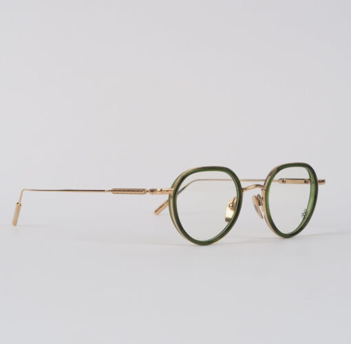 Chrome Hearts Glasses Sunglasses SQRTON – DARK OLIVEGOLD PLATED 2