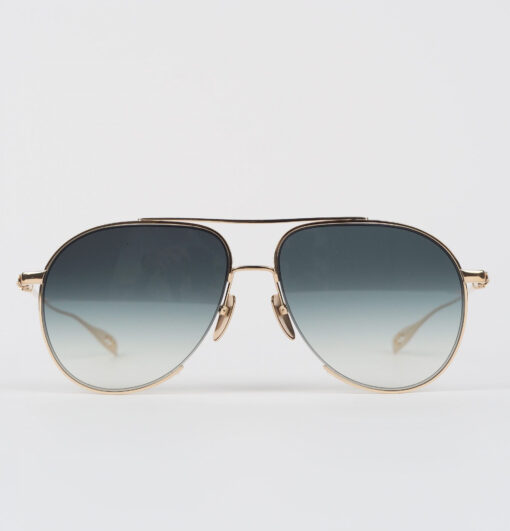 Chrome Hearts Glasses Sunglasses STEPPIN BLU – BLUE GRADIENTGOLD PLATED 1