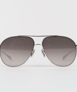 Chrome Hearts Glasses Sunglasses STEPPIN BLU – STAINLESS STEELDARK GREY GRADIENTSILVER 1