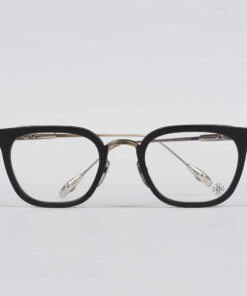 Chrome Hearts Glasses Sunglasses TELEVAGILIST – MATTE BLACKANTIQUE SILVER 10