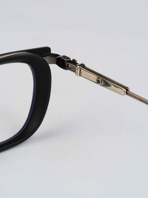 Chrome Hearts Glasses Sunglasses TELEVAGILIST – MATTE BLACKANTIQUE SILVER 7