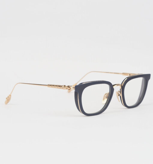 Chrome Hearts Glasses Sunglasses TELEVAGILIST – MATTE P.COCKGOLD PLATED 2