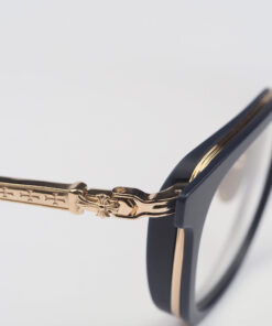 Chrome Hearts Glasses Sunglasses TELEVAGILIST – MATTE P.COCKGOLD PLATED 3