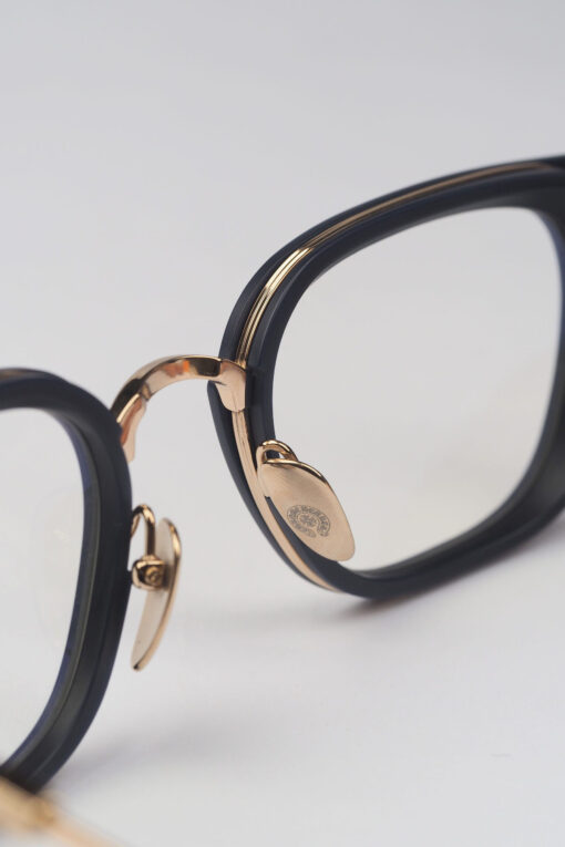 Chrome Hearts Glasses Sunglasses TELEVAGILIST – MATTE P.COCKGOLD PLATED 5
