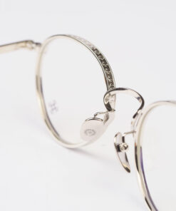 Chrome Hearts Glasses Sunglasses THICK – MATTE BLACKSHINY SILVER 1