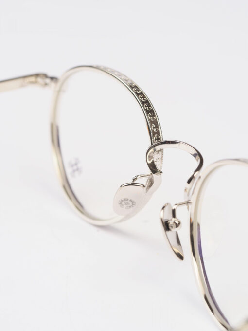Chrome Hearts Glasses Sunglasses THICK – MATTE BLACKSHINY SILVER 1