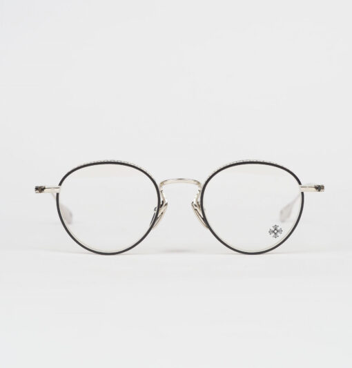 Chrome Hearts Glasses Sunglasses THICK – MATTE BLACKSHINY SILVER 5