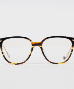 Chrome Hearts Glasses Sunglasses THOT – BLACKVINTAGE STRIPEGOLD PLATED 1