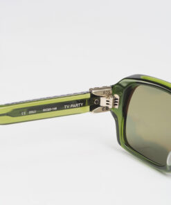 Chrome Hearts Glasses Sunglasses TV PARTY – DARK OLIVESILVER 3