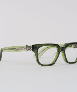 Chrome Hearts Glasses Sunglasses VAGILLIONAIRE II – DARK OLIVESILVER 2