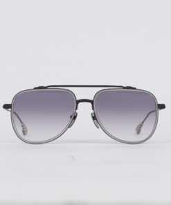 Chrome Hearts Glasses Sunglasses WHISKER BISCUIT – MATTE CRYSTALMATTE BLACK 1