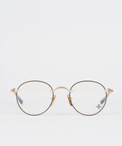 Chrome Hearts glasses BUBBA A – ORBMATTE GOLD PLATED 4