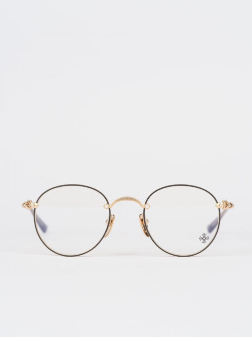 Chrome Hearts glasses BUBBA A – ORBMATTE GOLD PLATED 4