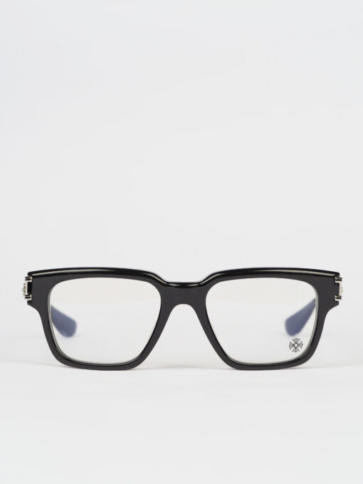 Chrome Hearts glasses BULGE – BLACKSHINY SILVER 2