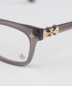 Chrome Hearts glasses COX UCKER – MATTE GRAPHITEGOLD PLATED 4