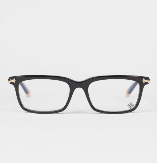 Chrome Hearts glasses FUN HATCH A – BLACKGOLD PLATED 1