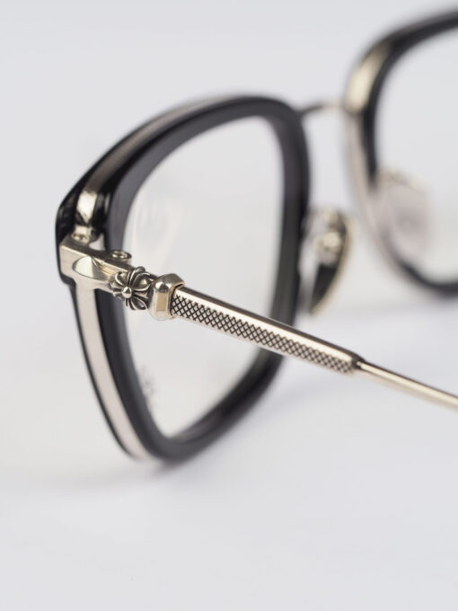 Chrome Hearts glasses GIZZNME – BLACKBRUSHED SILVER 1