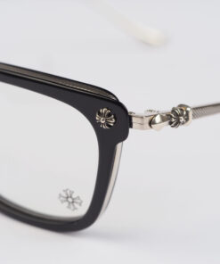 Chrome Hearts glasses GIZZNME – BLACKBRUSHED SILVER 5
