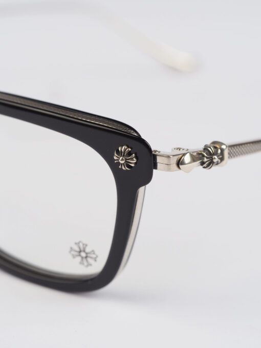 Chrome Hearts glasses GIZZNME – BLACKBRUSHED SILVER 5